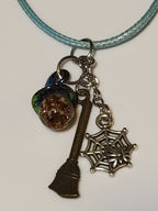 Witch Hat Necklaces - Glow In The Dark Glass