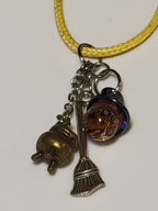 Witch Hat Necklaces - Glow In The Dark Glass