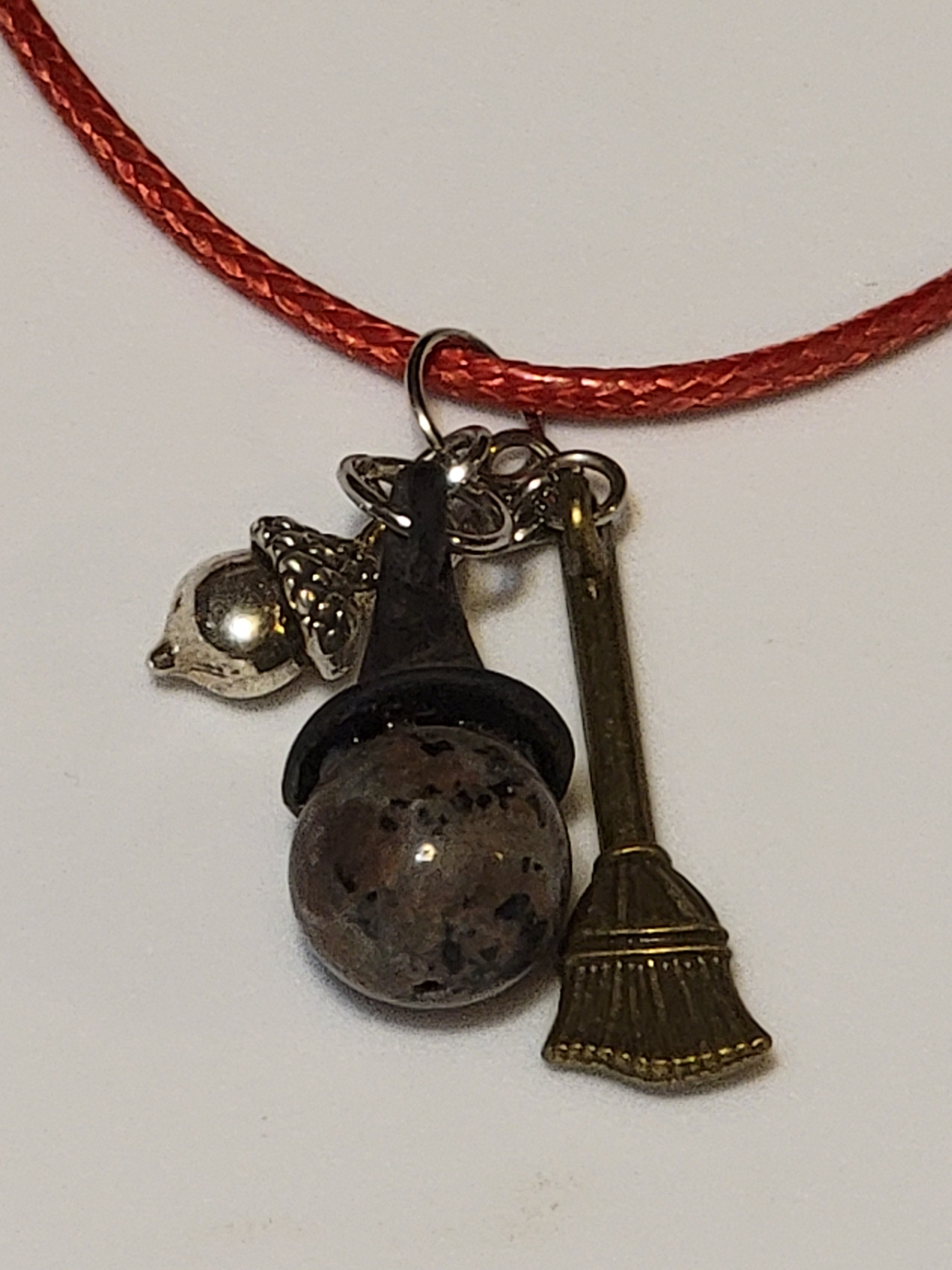 Witch Hat Necklace - Yooperlite