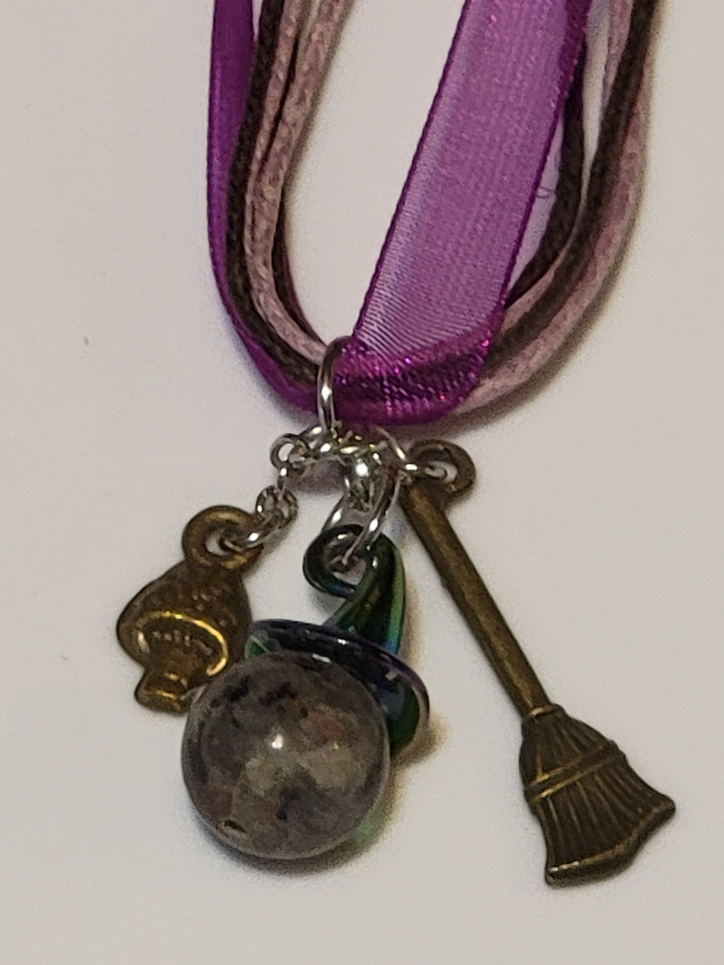 Witch Hat Necklace - Yooperlite