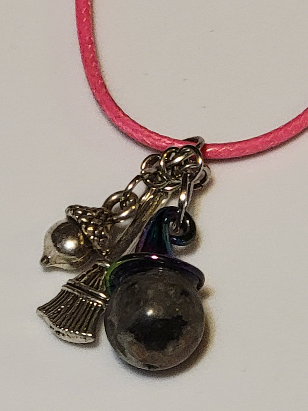 Witch Hat Necklace - Yooperlite