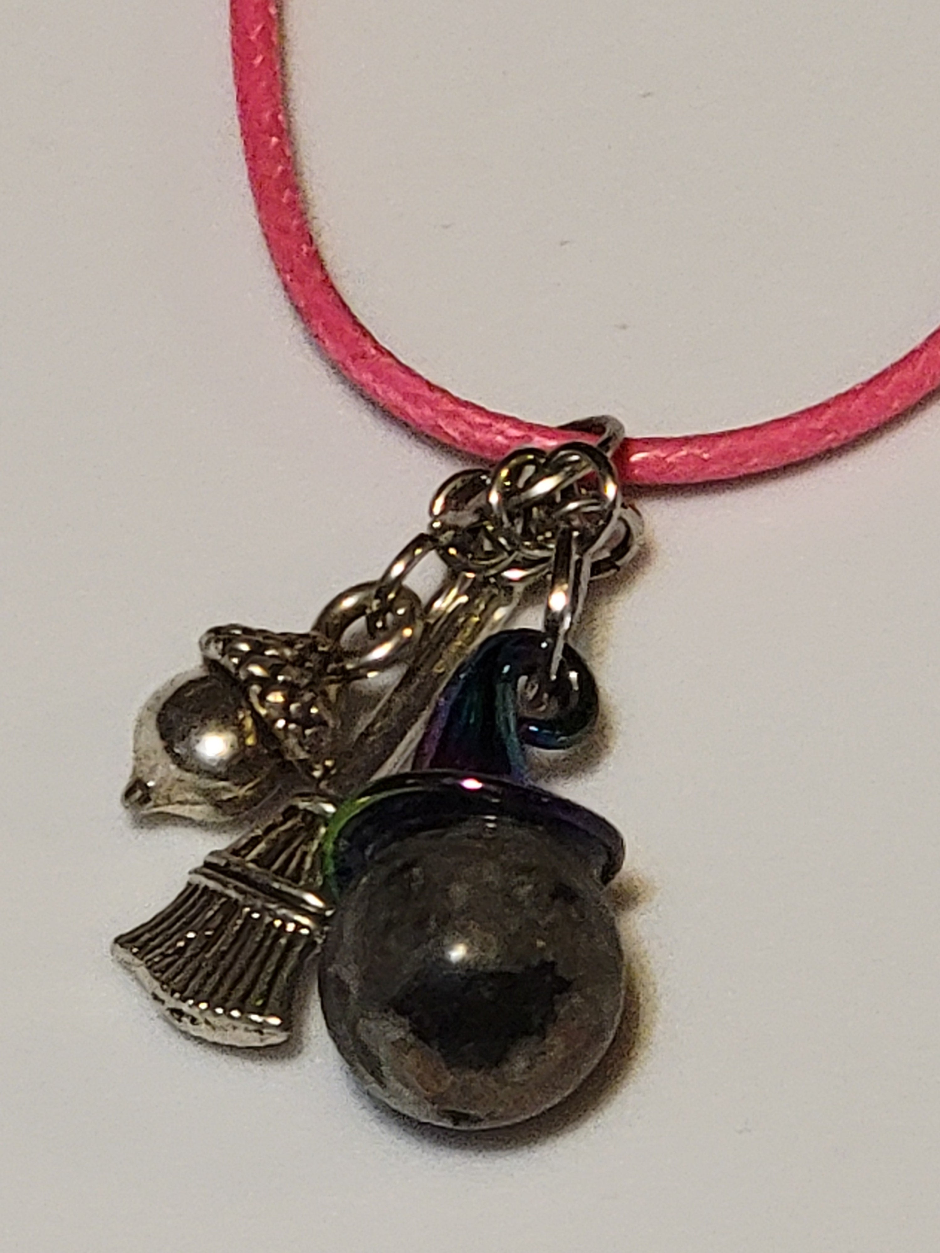 Witch Hat Necklace - Yooperlite
