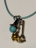 Witch Hat Necklace - Gemstone