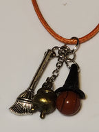 Witch Hat Necklace - Gemstone