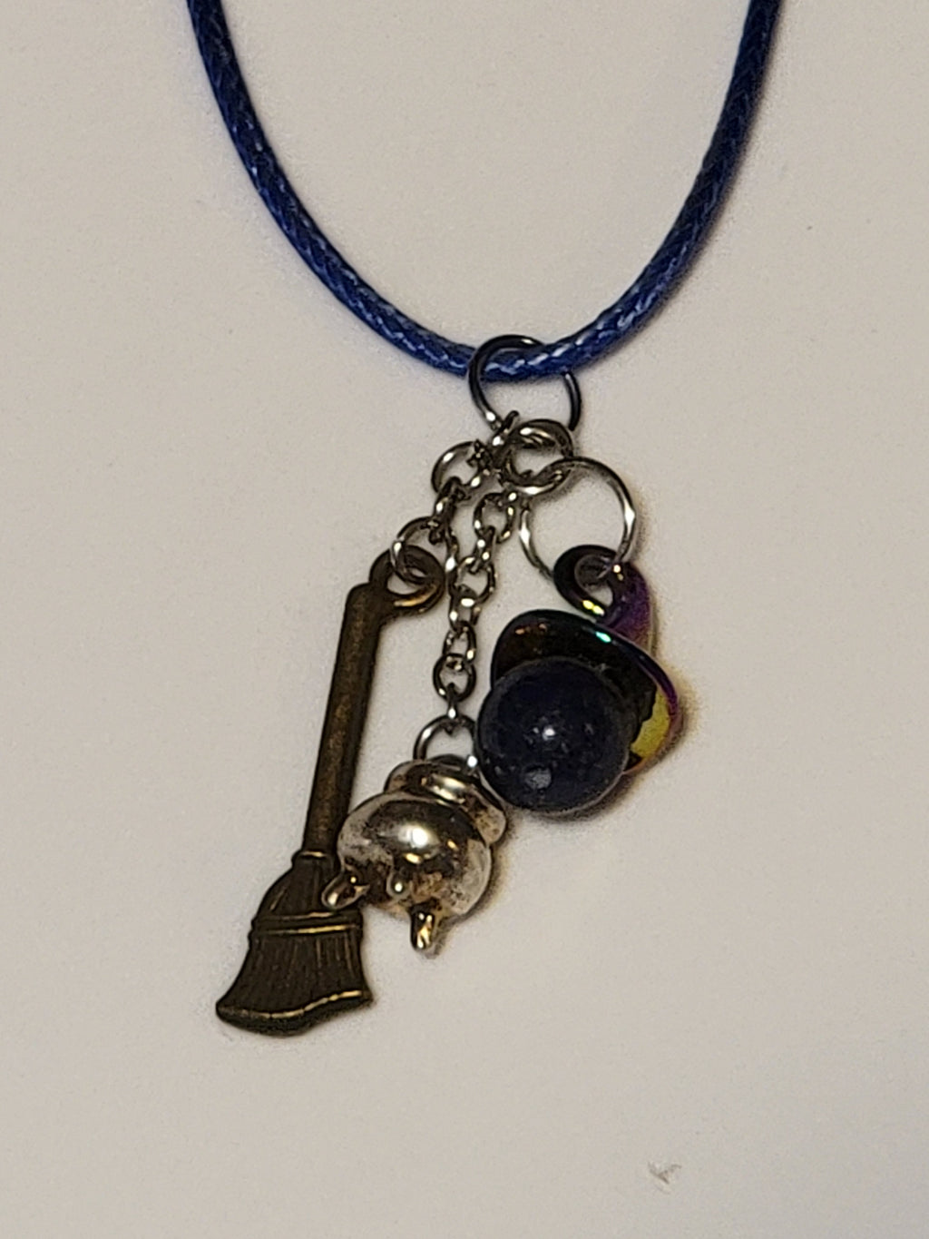 Witch Hat Necklace - Gemstone