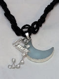 Cancer Amazonite Moon Zodiac Necklace