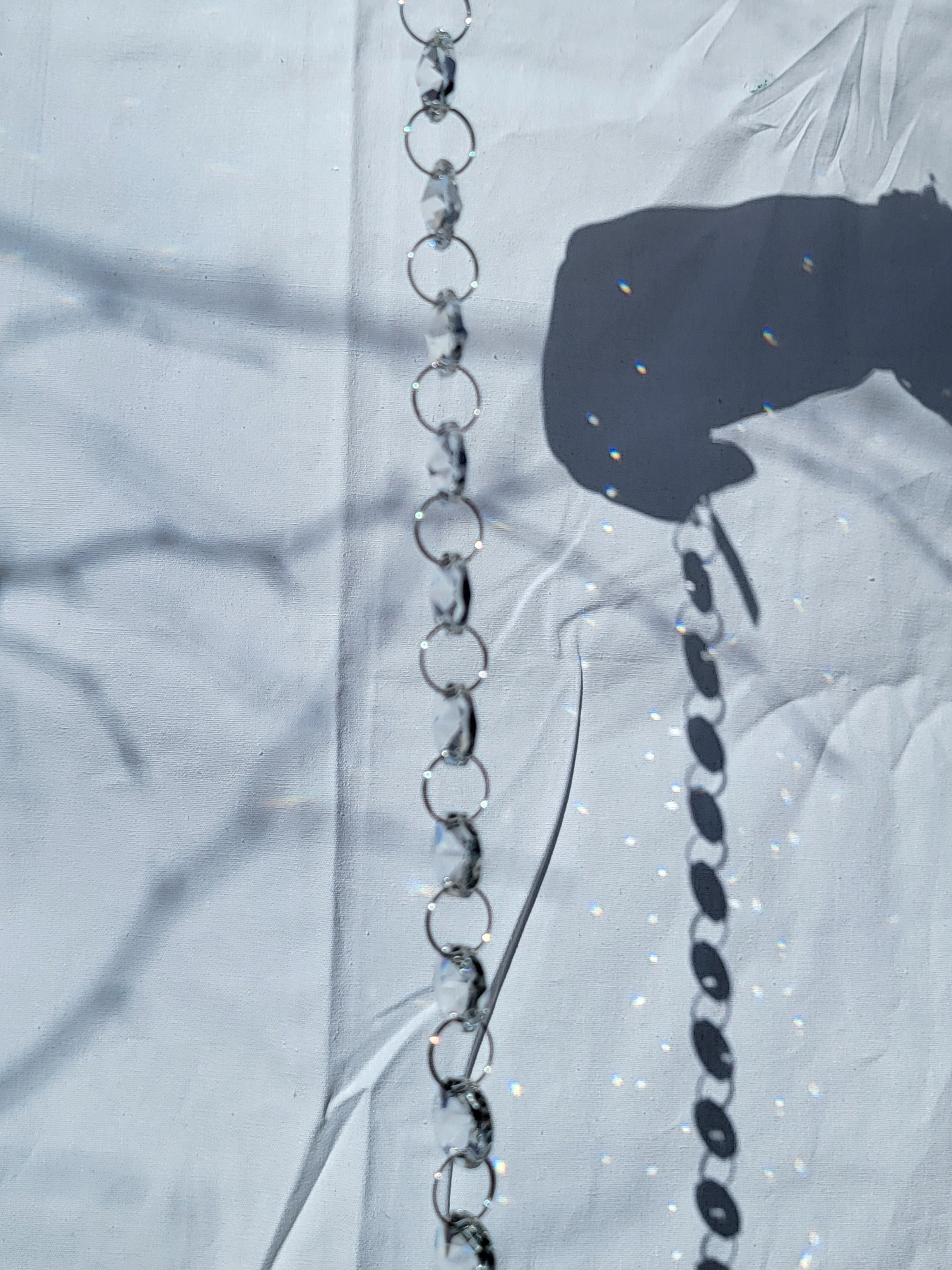 Crystal Teardrop Suncatcher