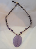 Flourite Peacock Necklace