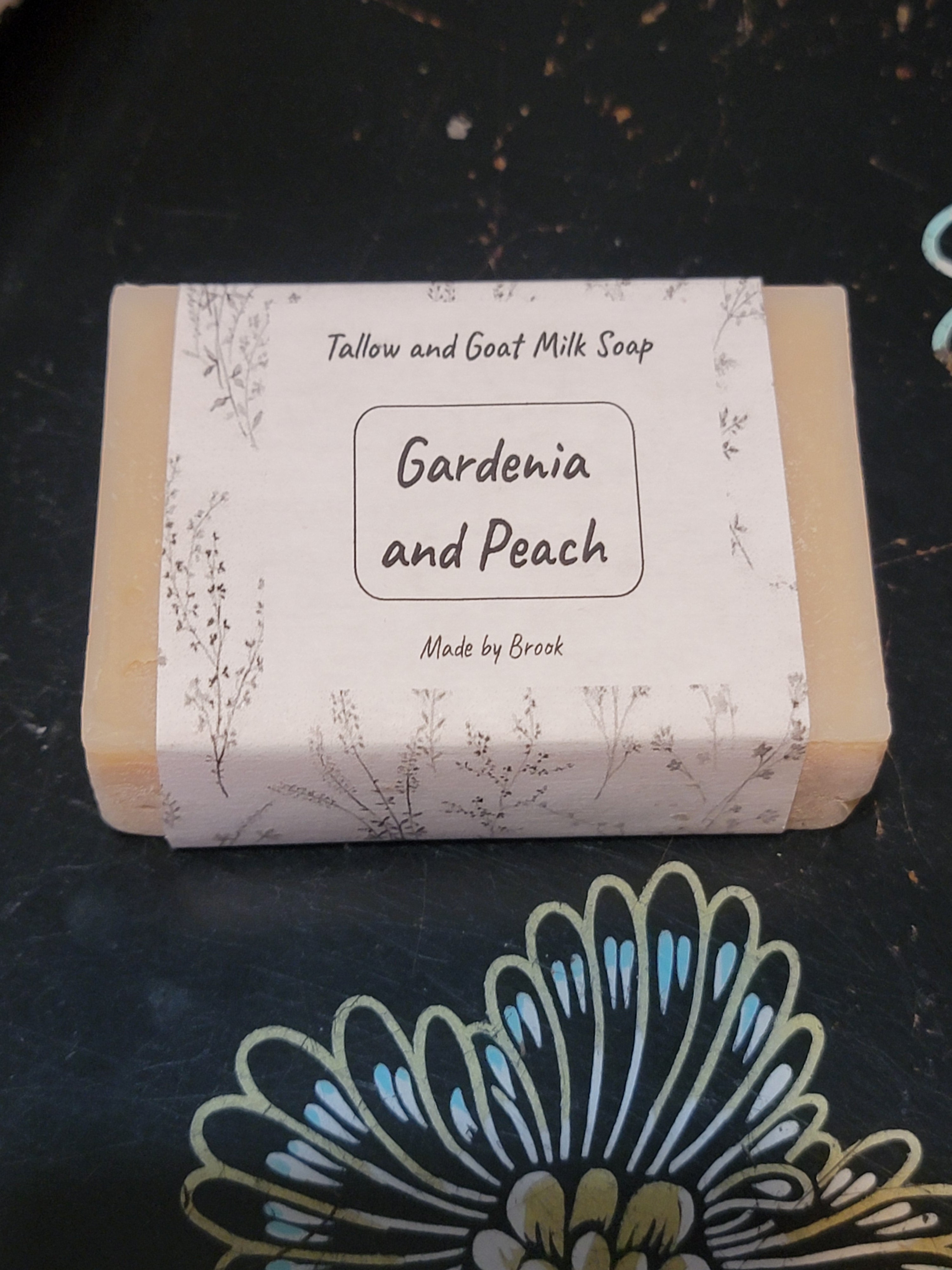 Gardenia & Peach Bar Soap