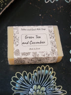 Green Tea & Cucumber bar Soap