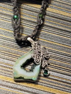 Oco Geode Druzy Necklace