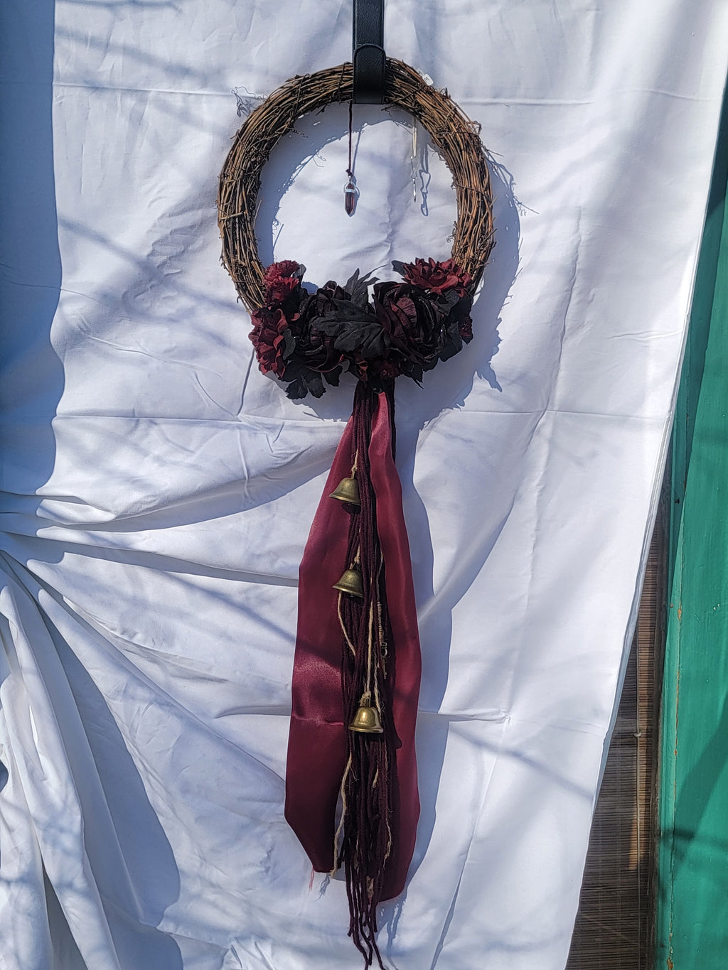 Witch Bells - Extra Large Round Grapevine Wreath