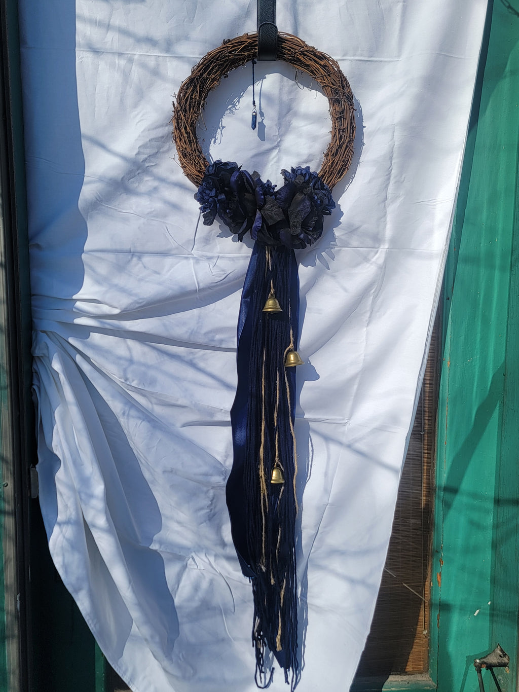 Witch Bells - Extra Large Round Grapevine Wreath