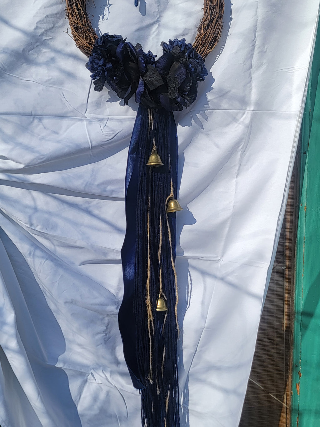Witch Bells - Extra Large Round Grapevine Wreath