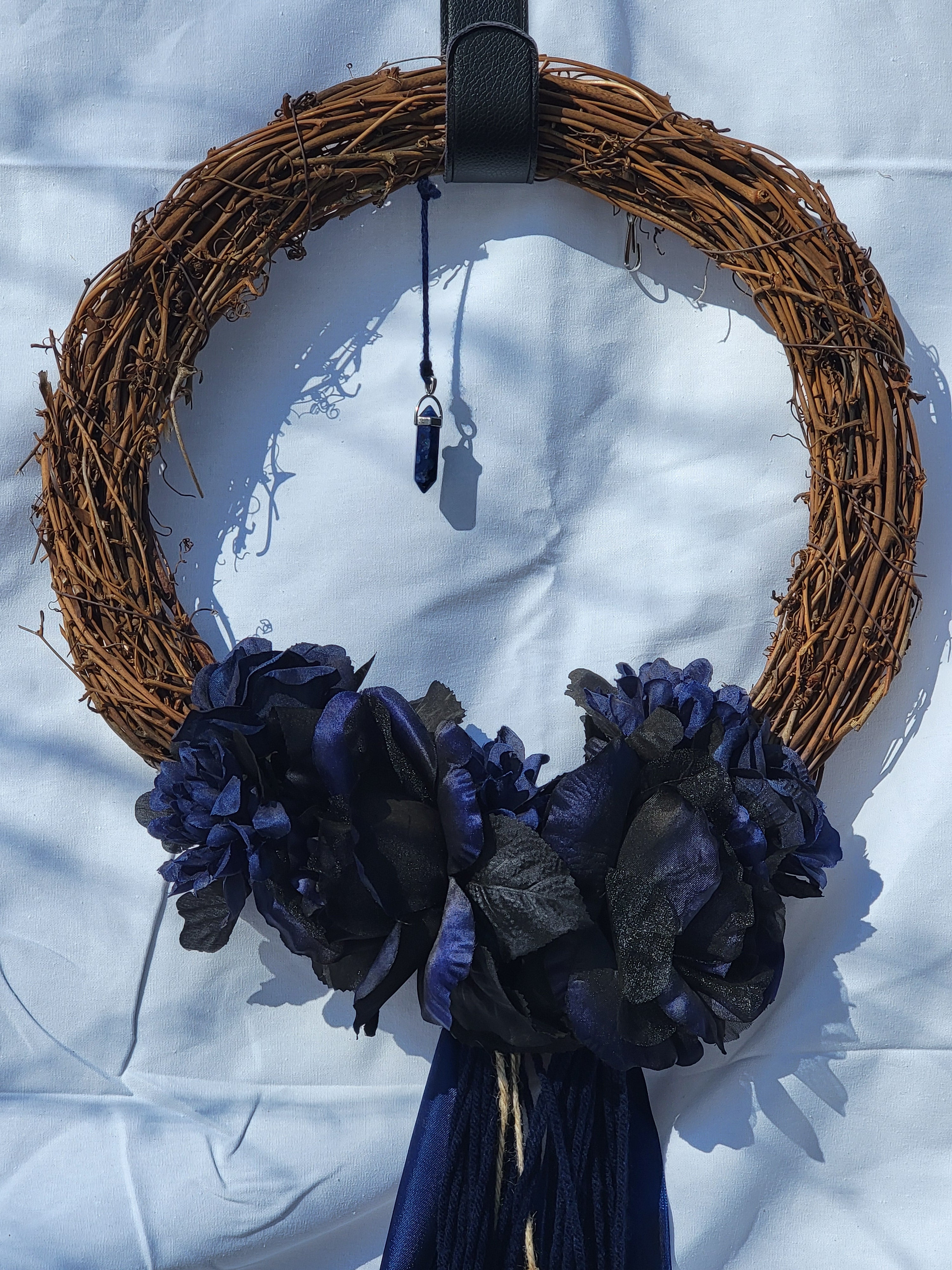 Witch Bells - Extra Large Round Grapevine Wreath