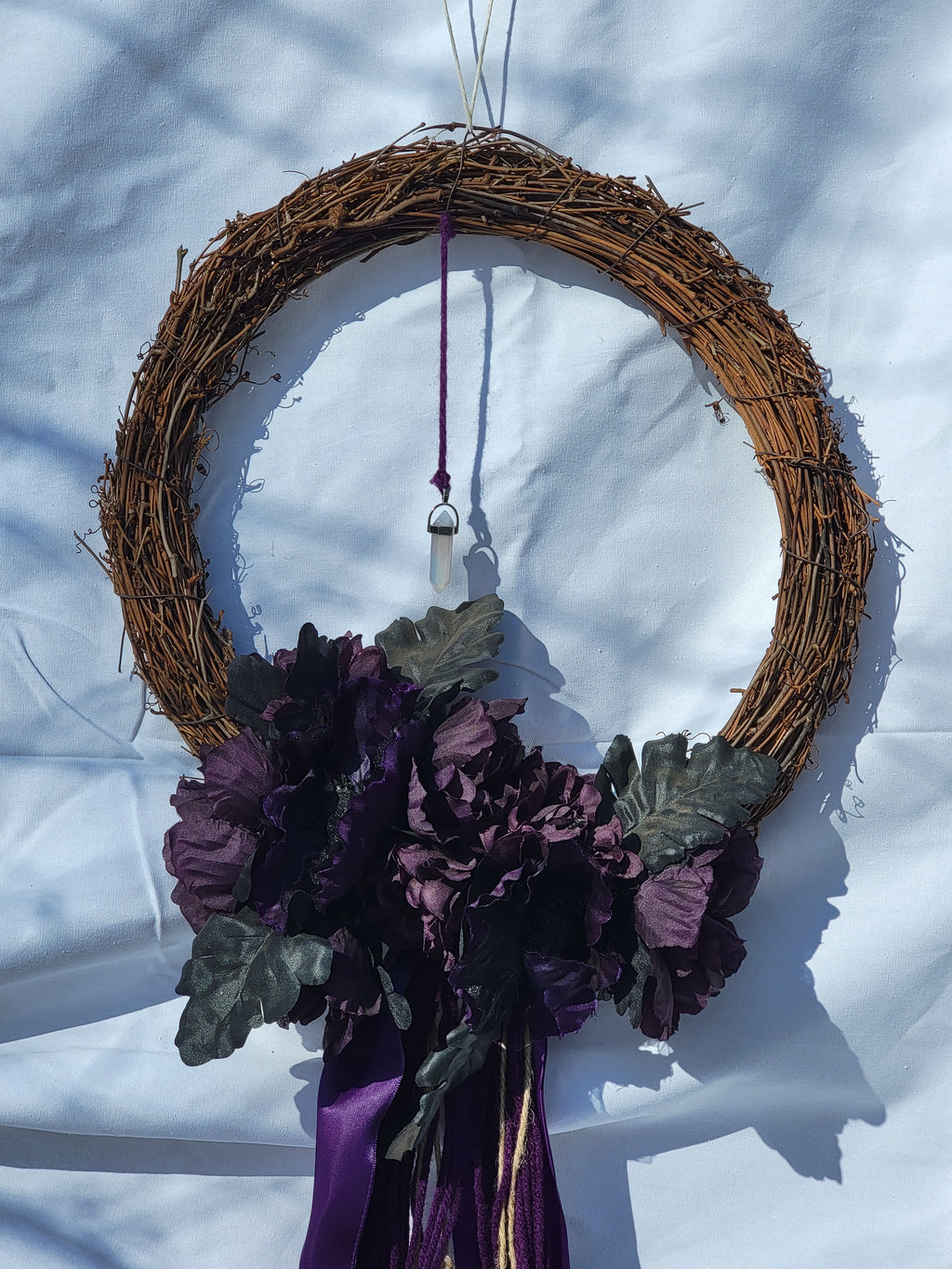 Witch Bells - Extra Large Round Grapevine Wreath