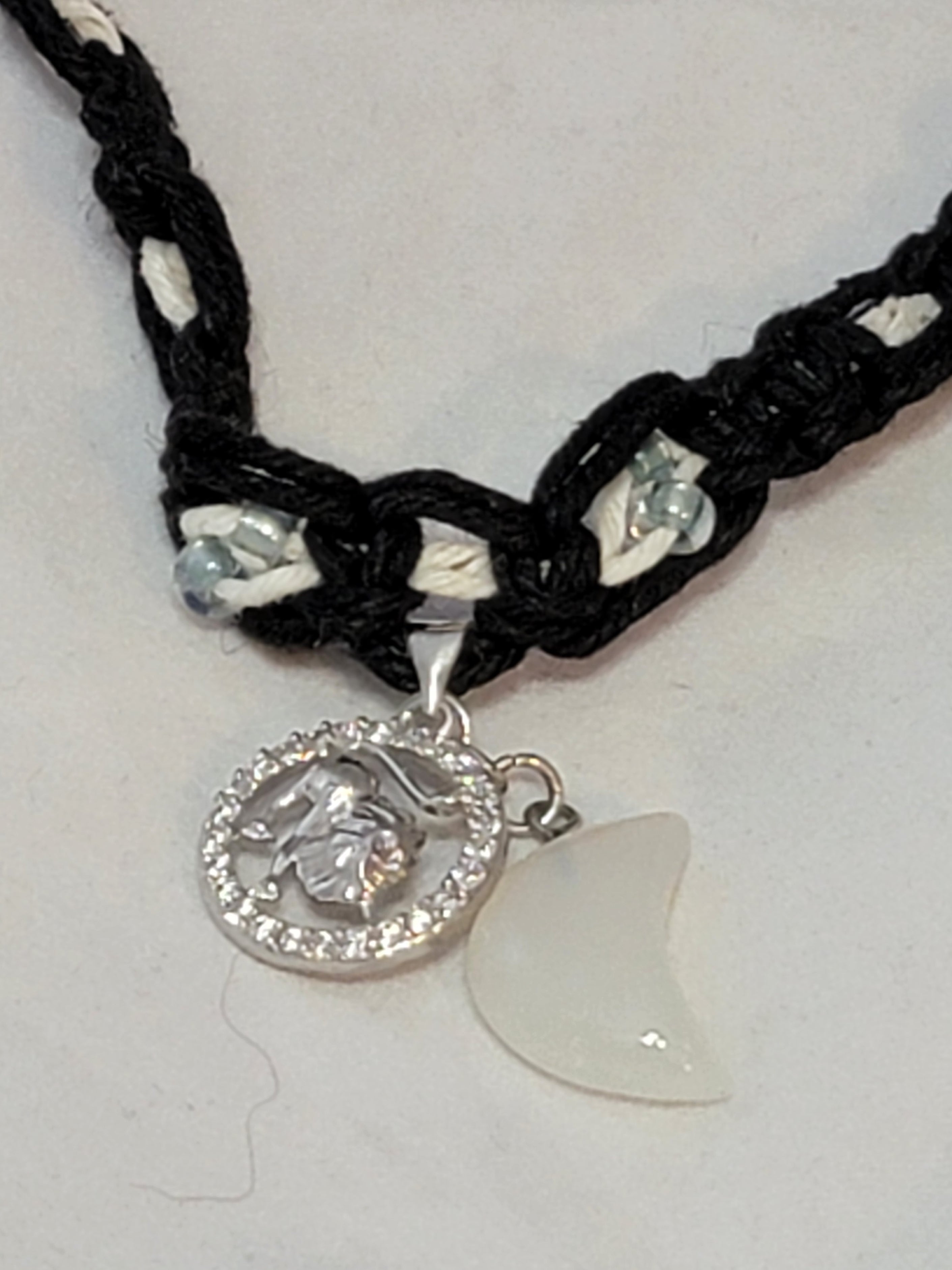 Leo Moonstone Zodiac Necklace