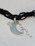 Leo Amazonite Moon Zodiac Necklace