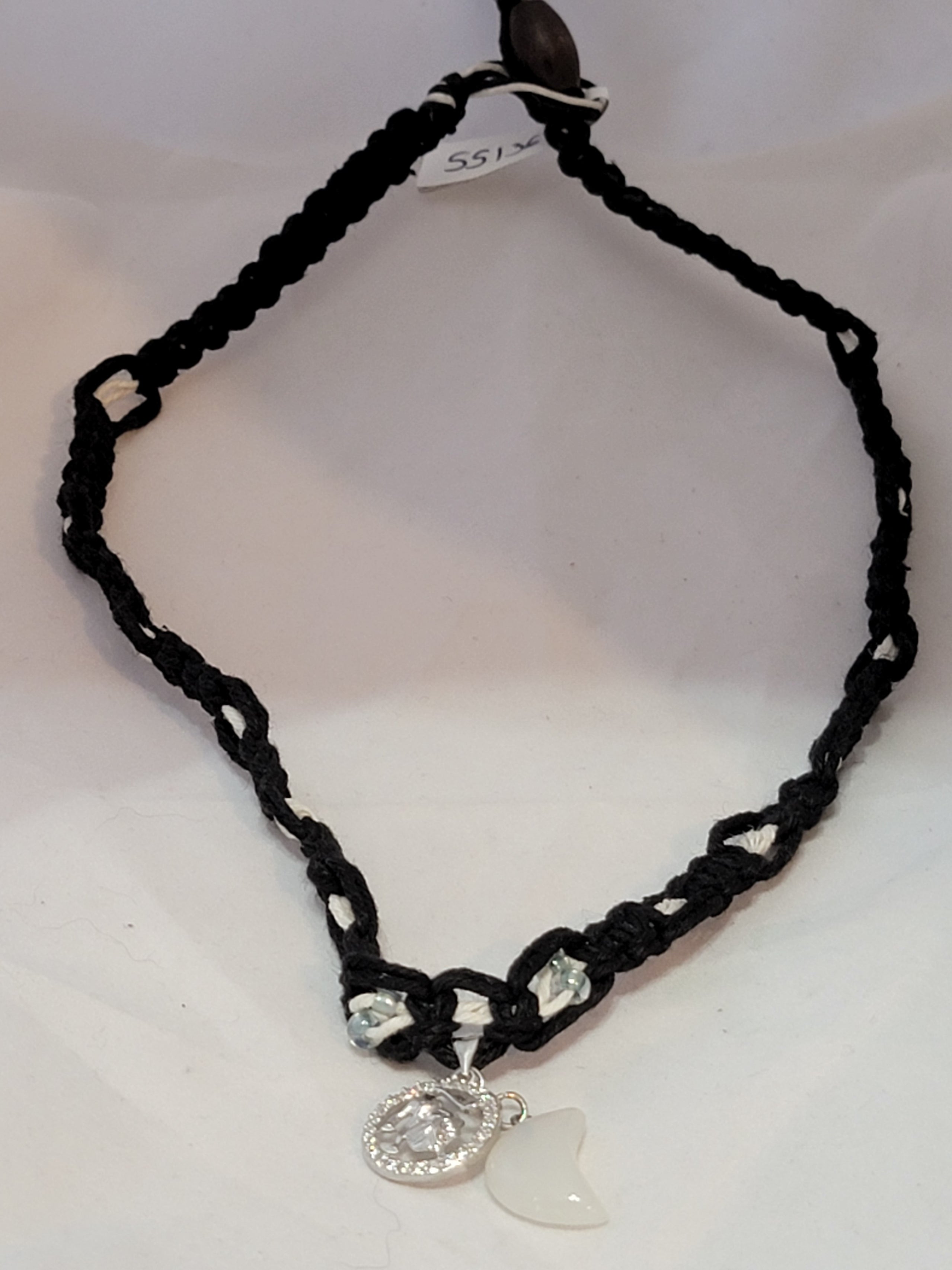 Leo Moonstone Zodiac Necklace