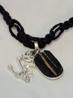 Libra Black Tourmaline Zodiac Necklace