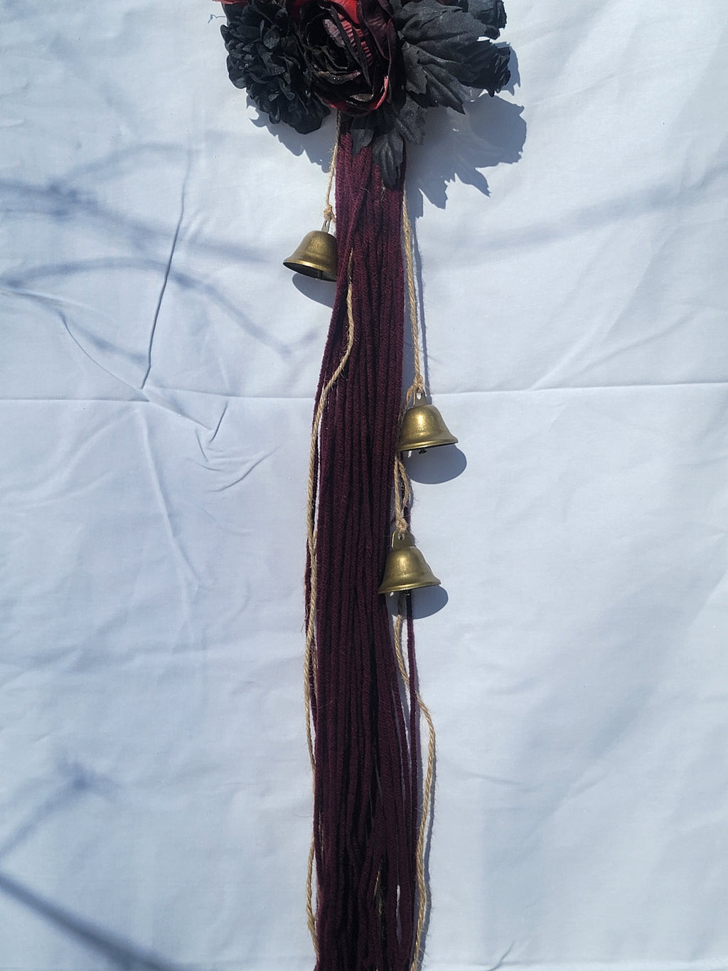 Witch Bells - Medium Round Grapevine Wreath