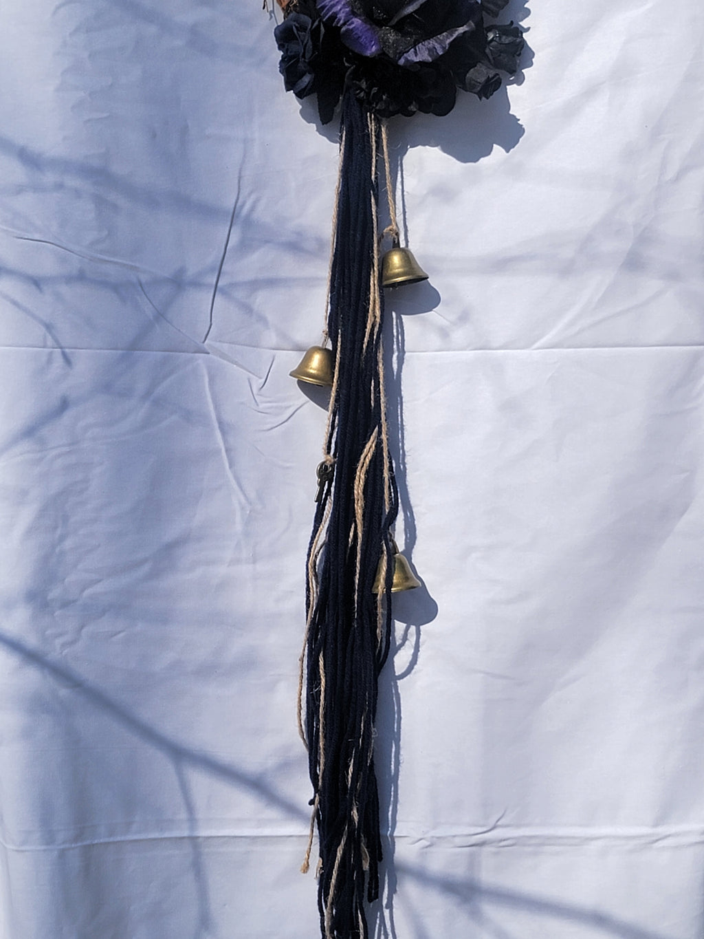 Witch Bells - Medium Round Grapevine Wreath
