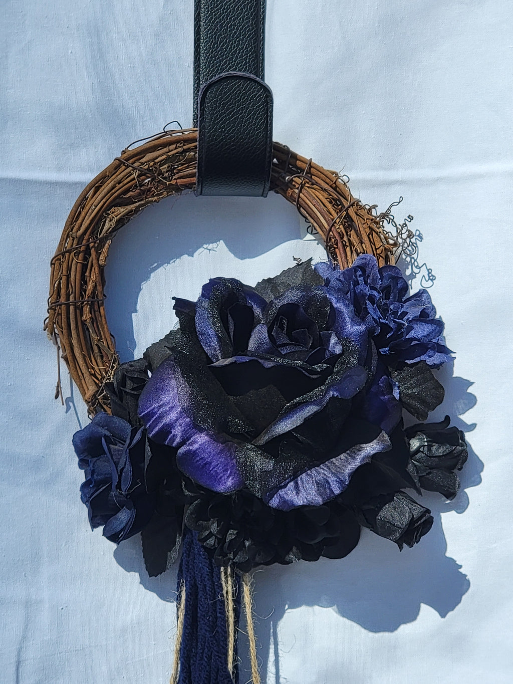 Witch Bells - Medium Round Grapevine Wreath