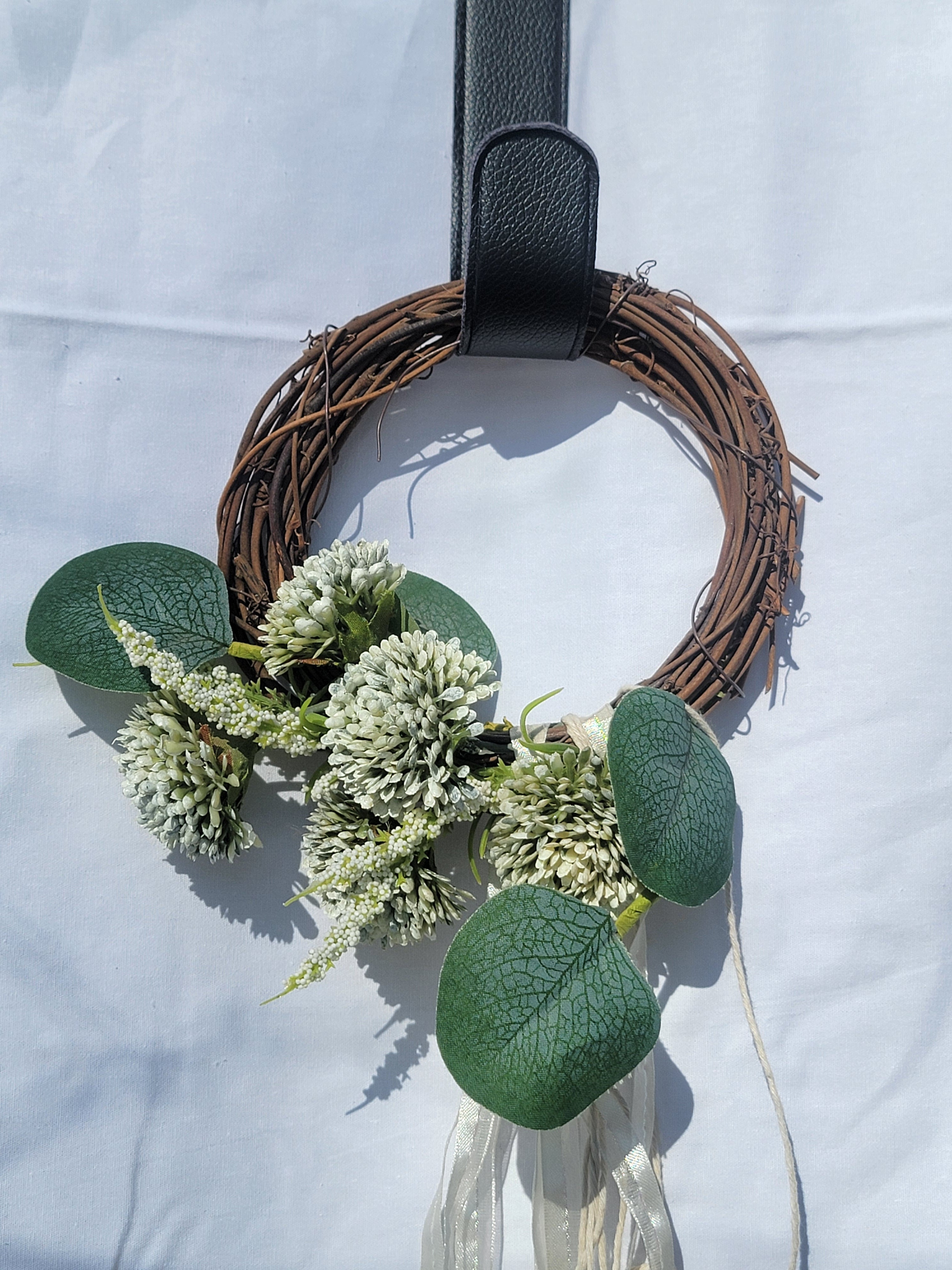 Witch Bells - Medium Round Grapevine Wreath
