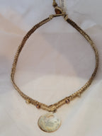 Mother of Pearl Sea Turtle Necklace