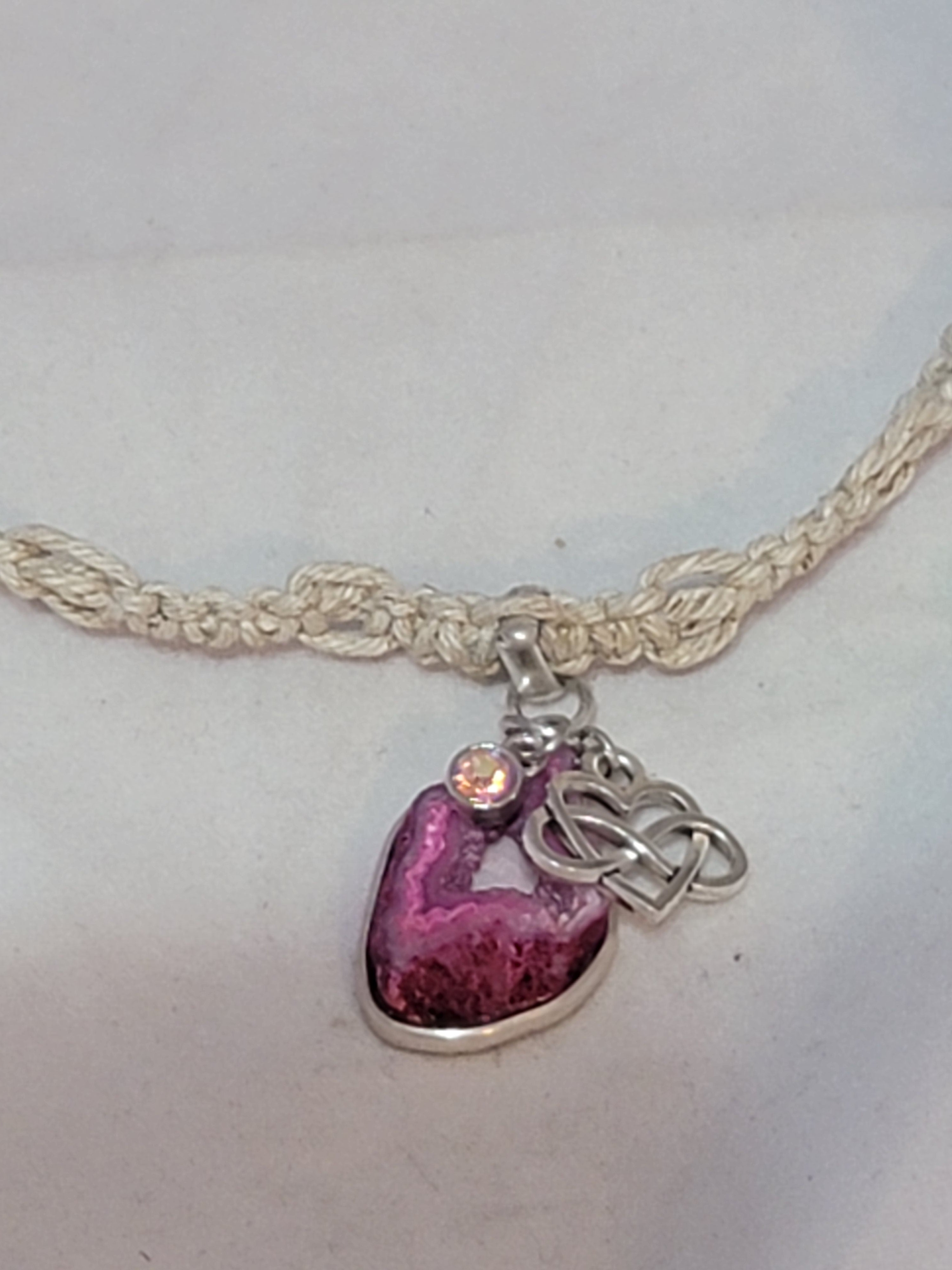 Oco Geode Druzy Necklace