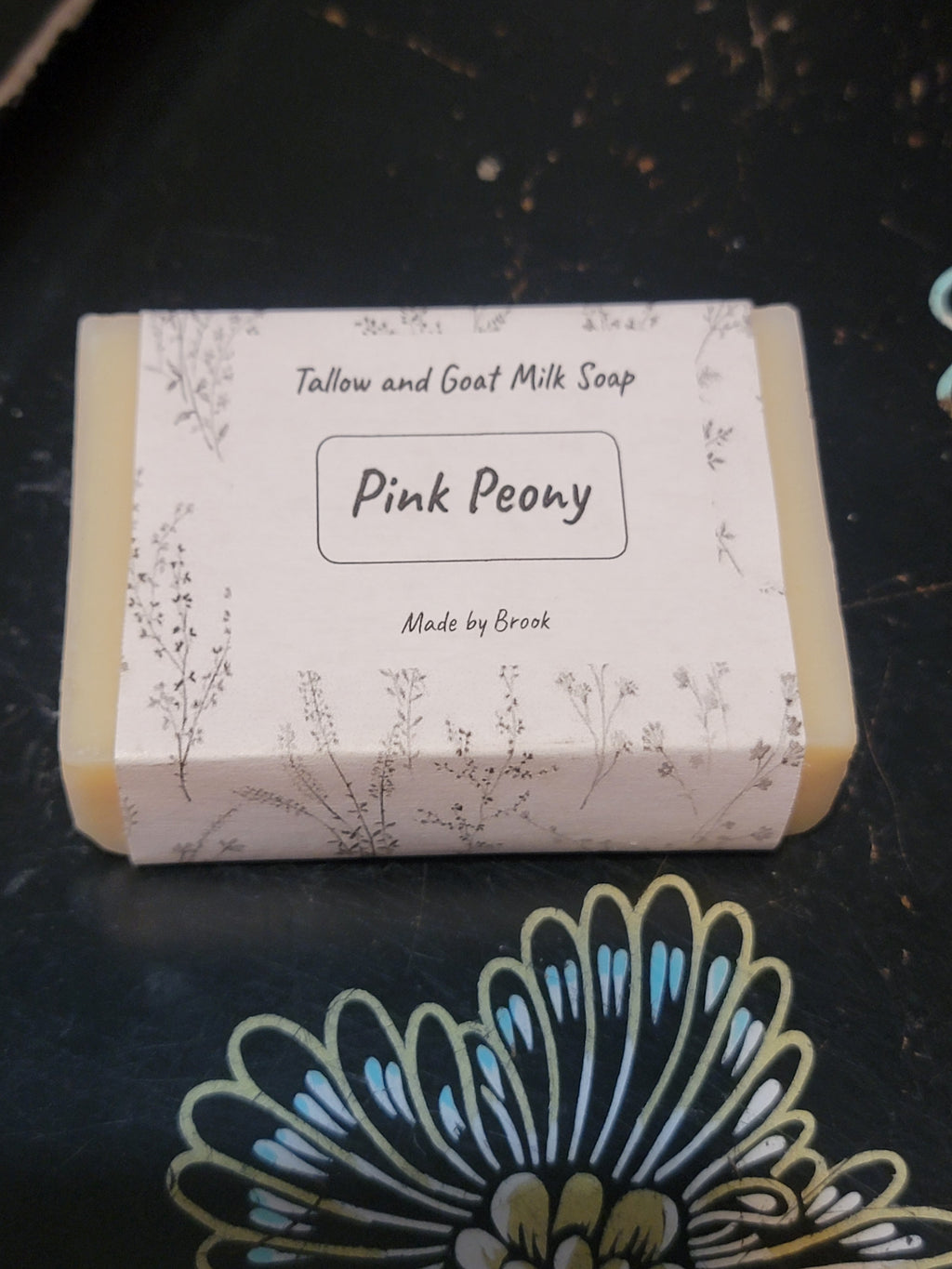 Pink Peony Bar Soap