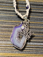 Oco Geode Druzy Necklace