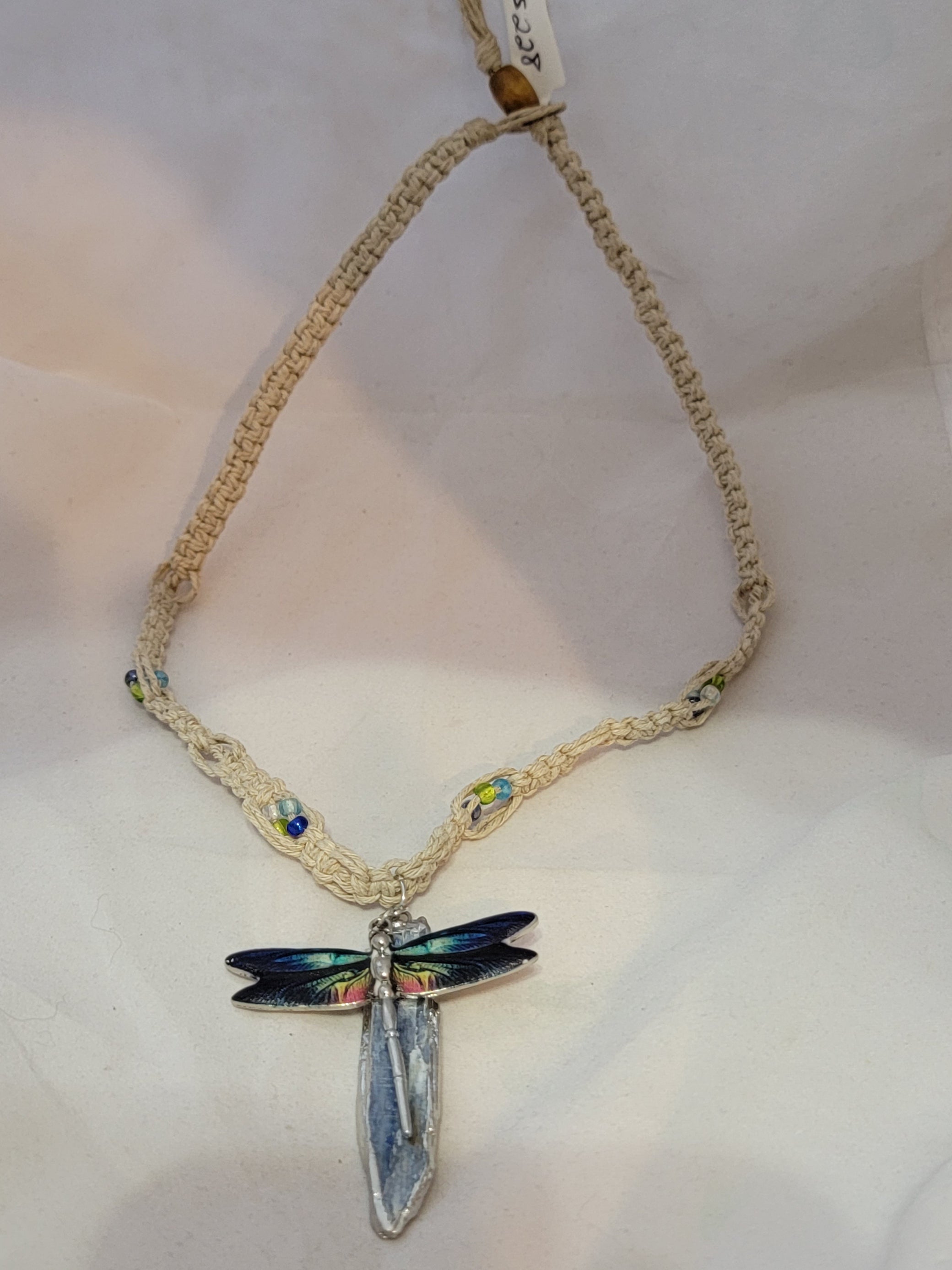 Kyanite Dragonfly Necklace