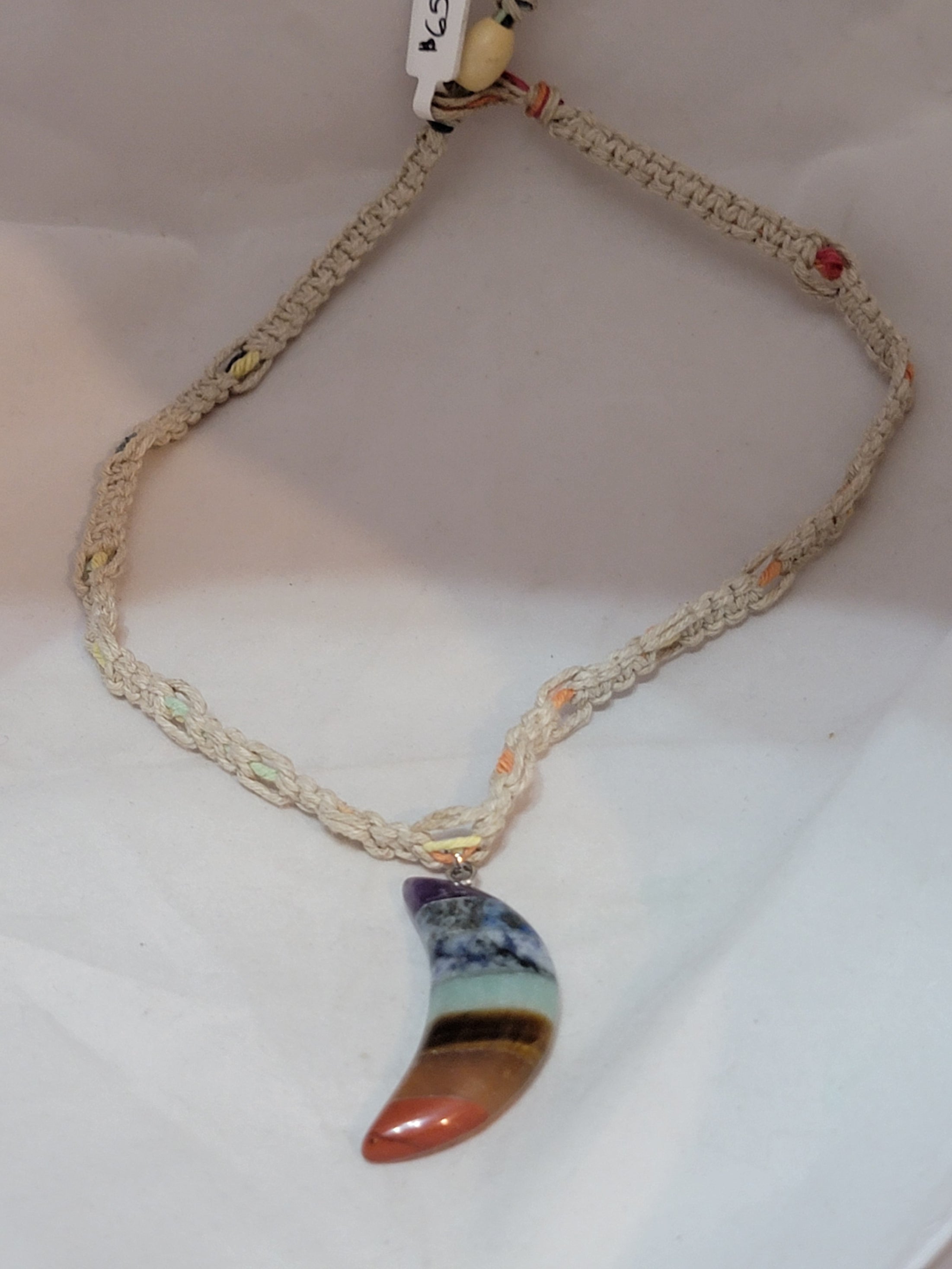 Rainbow Moon Necklace