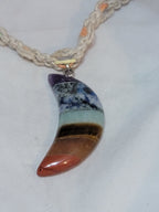 Rainbow Moon Necklace