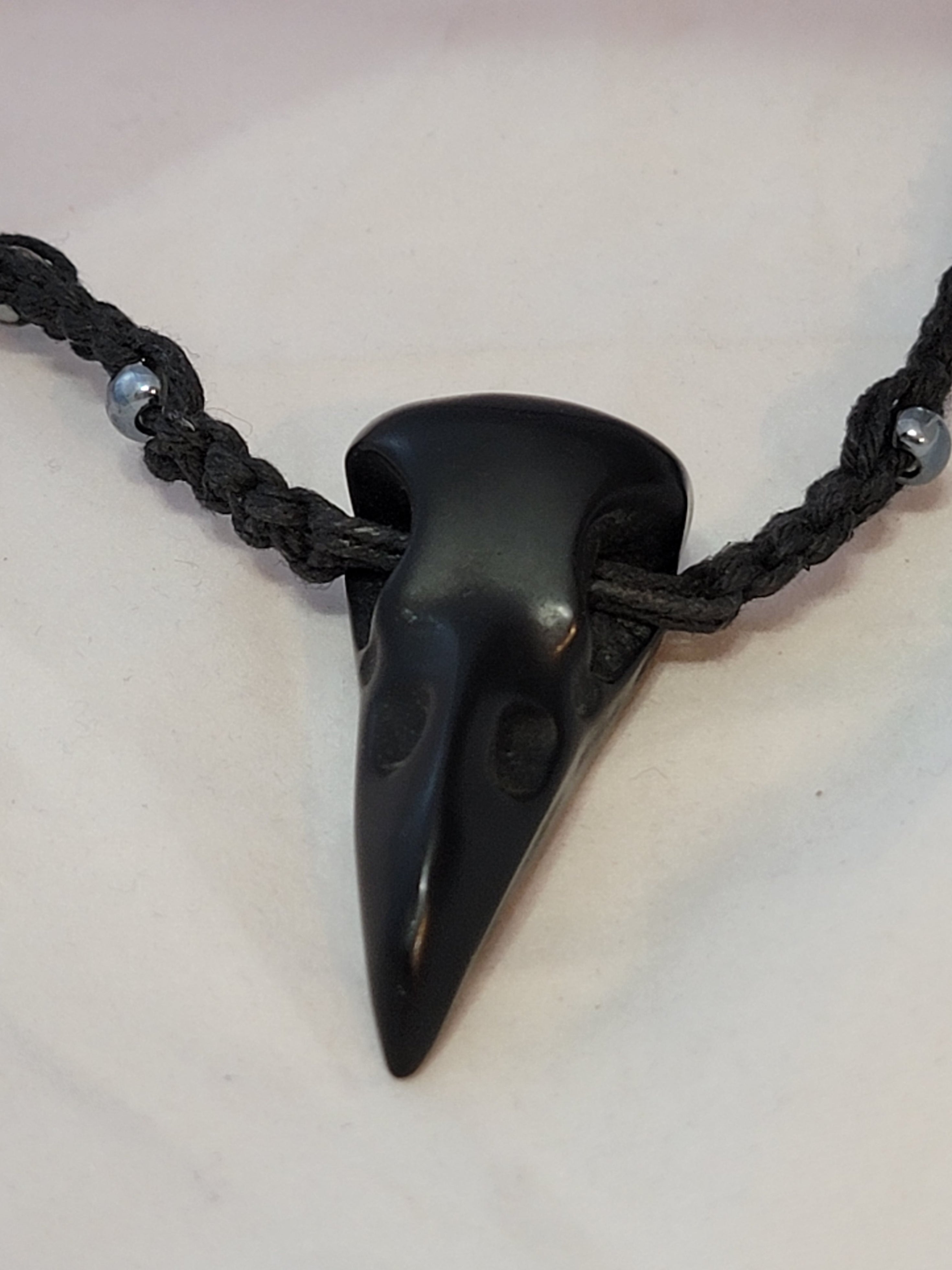 Raven Skull Necklace
