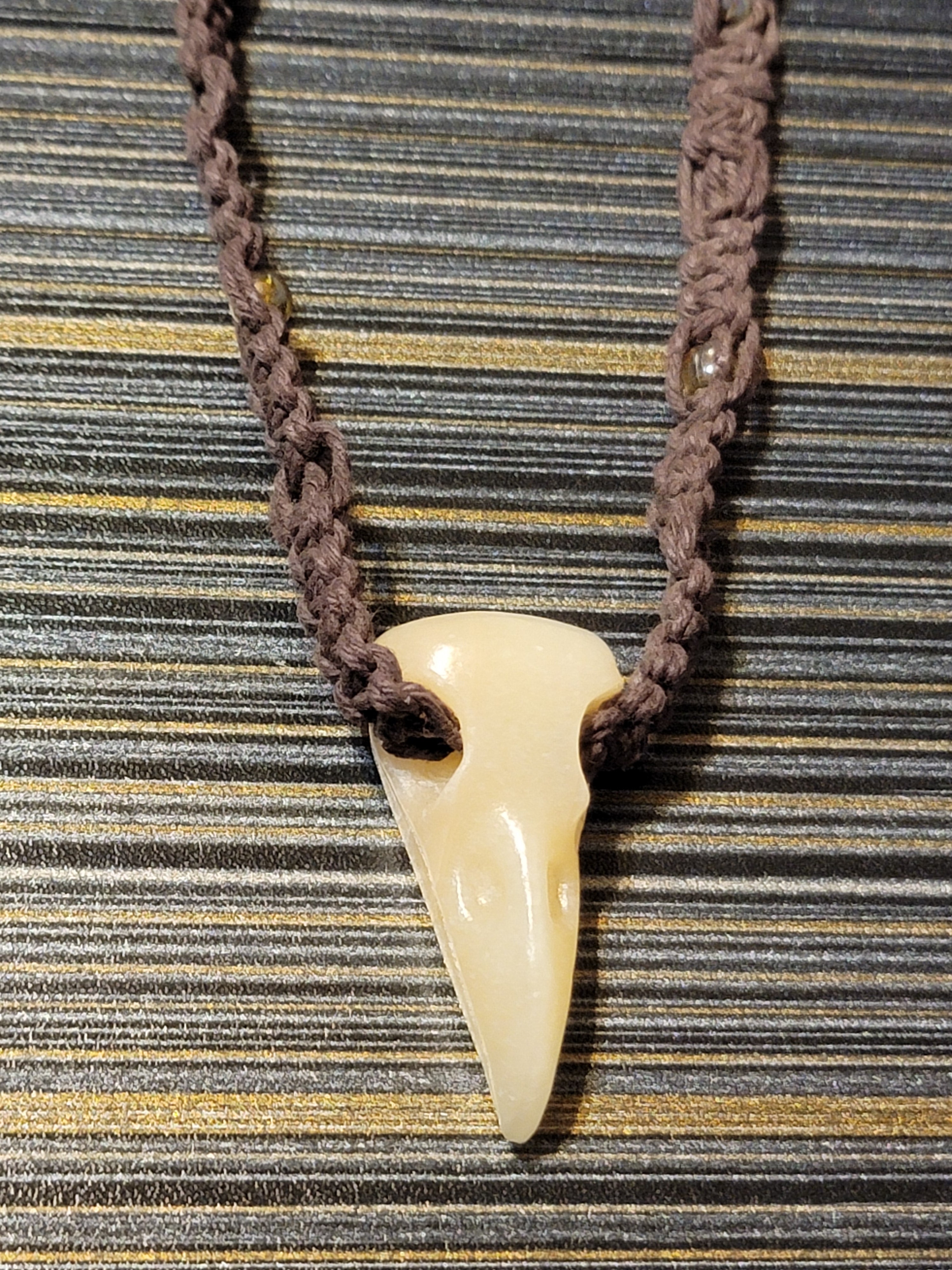 Raven Skull Necklace
