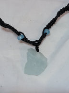 Raw Aquamarine Necklace