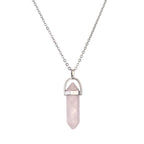 Hexagonal Gemstone Necklace