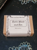 Rustic Wood & Rum Bar Soap