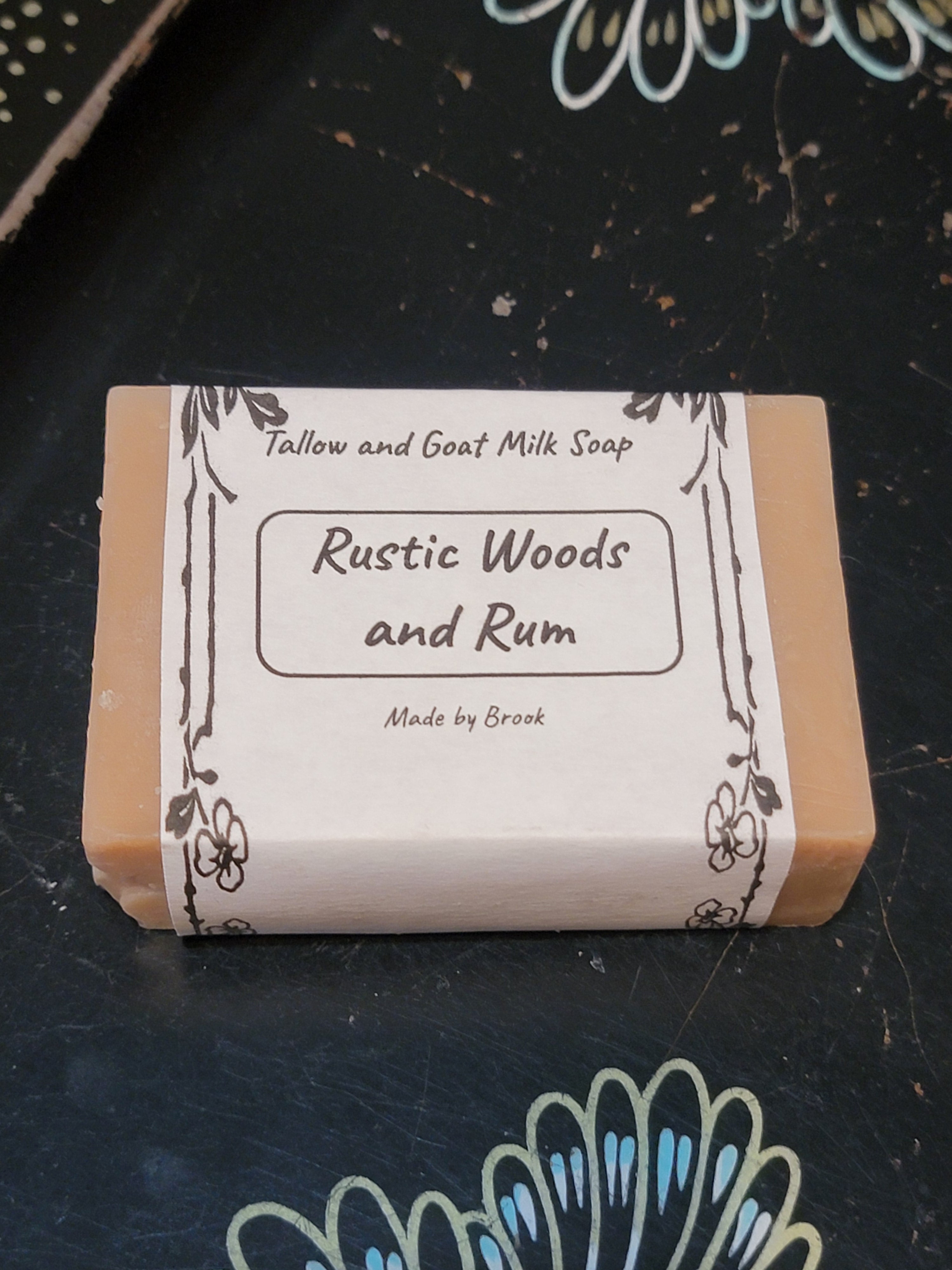 Rustic Wood & Rum Bar Soap
