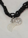Sagittarius Moonstone Zodiac Necklace