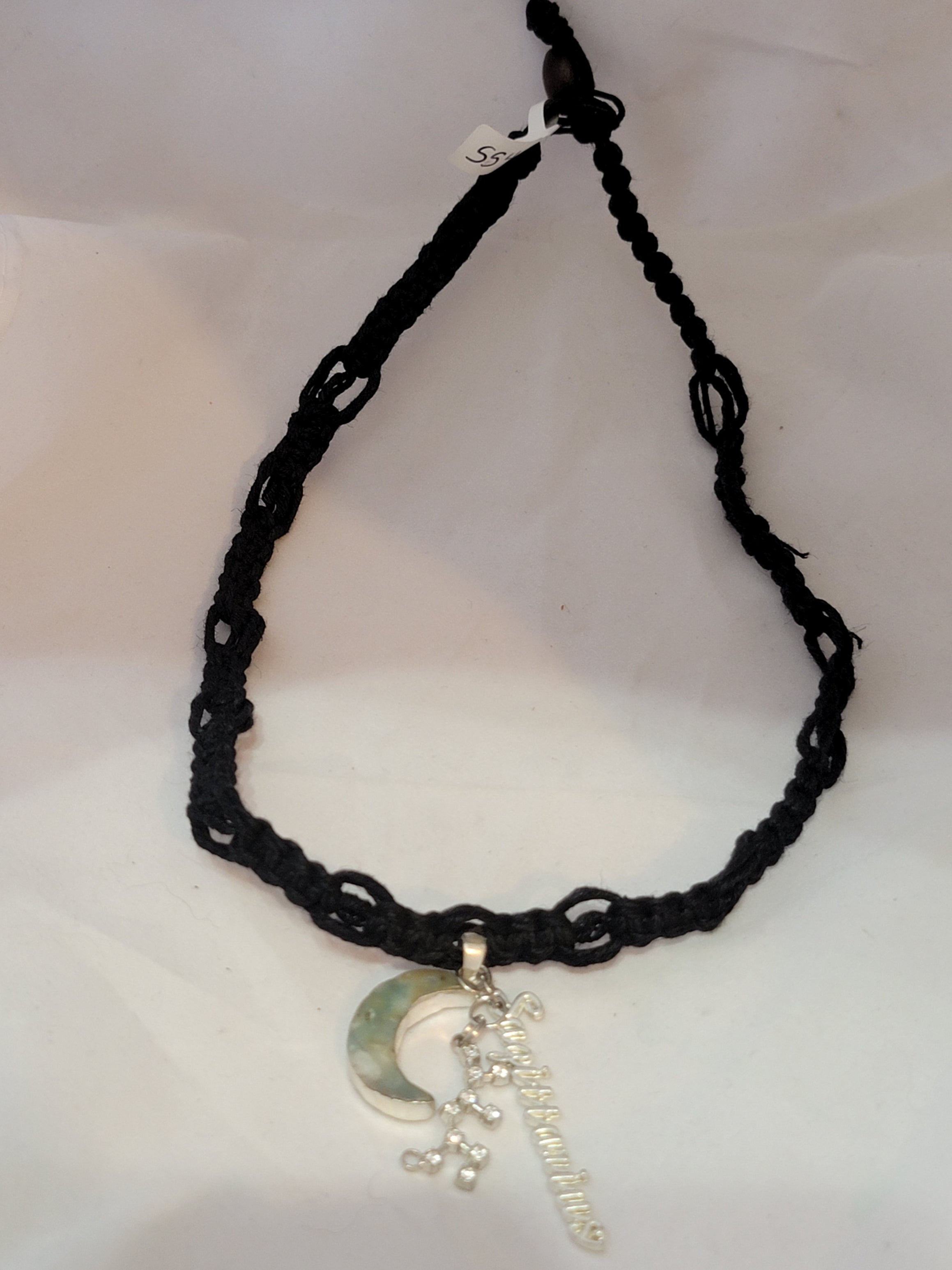 Sagittarius Amazonite Moon Zodiac Necklace