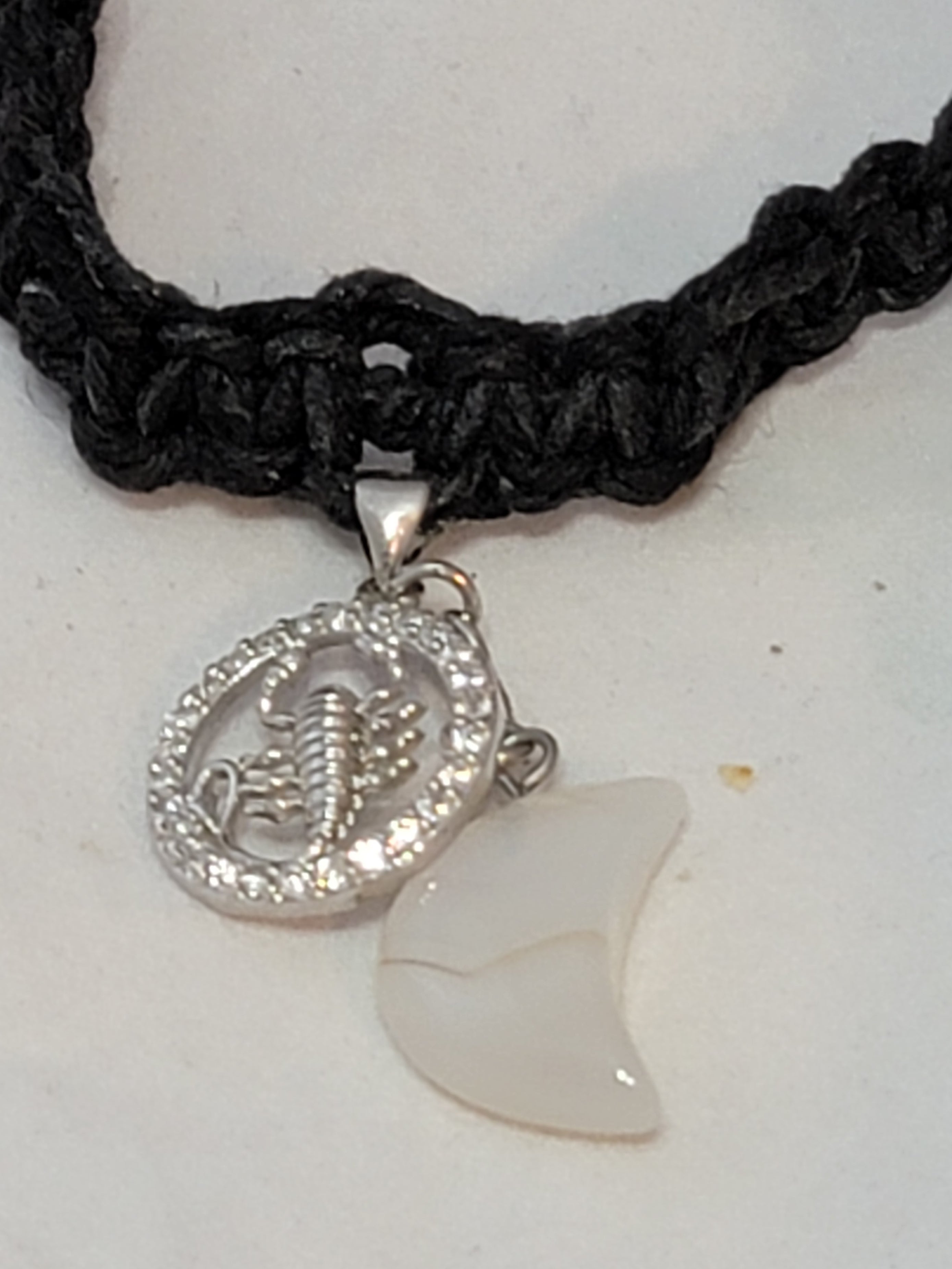 Scorpio Moonstone Zodiac Necklace