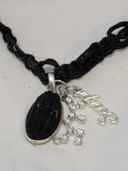 Scorpio Black Tourmaline Zodiac Necklace