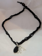 Scorpio Black Tourmaline Zodiac Necklace