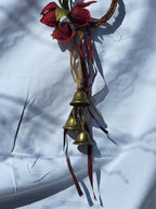 Witch Bells - Small Round Grapevine Wreath