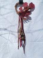 Witch Bells - Small Round Grapevine Wreath