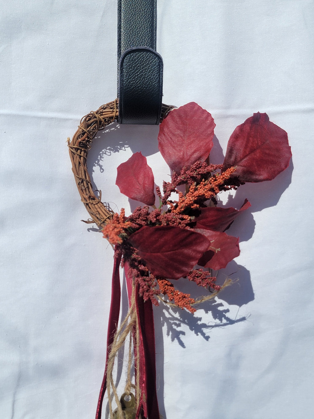 Witch Bells - Small Round Grapevine Wreath