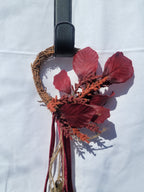Witch Bells - Small Round Grapevine Wreath
